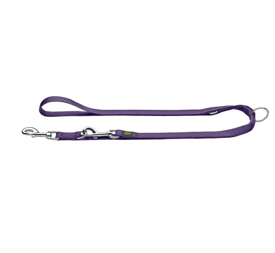 Adjustable Dog Leash Nylon Violet