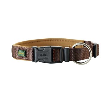 Hunter Dog Collar Neoprene Vario Plus Brown