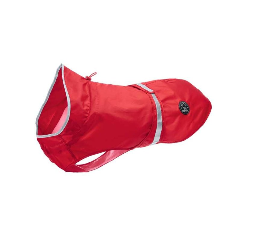 Dog Raincoat Uppsala Red