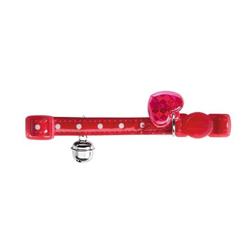 Hunter Kattenhalsband Glossy Dots Rood