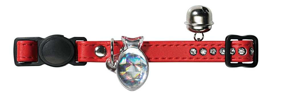 Kattenhalsband Modern Art Rood