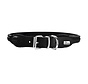 Dog Collar Round & Soft Elk Black