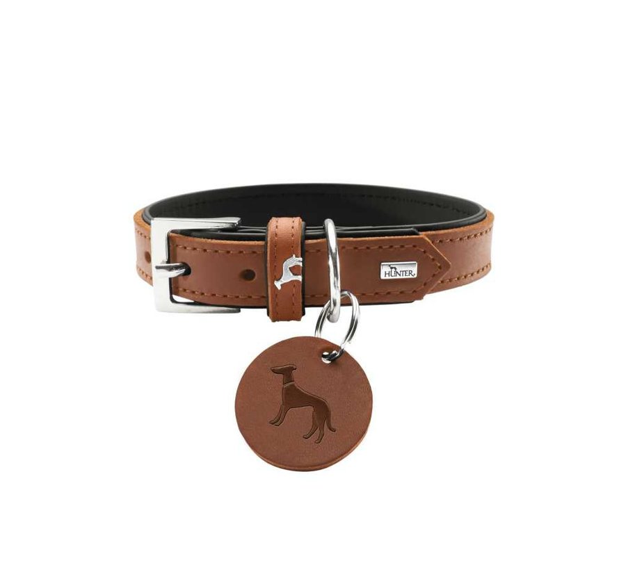 Dog Collar Larvik Cognac