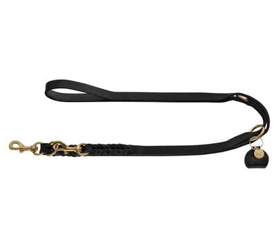 Hunter Dog Collar Sansibar Solid Black