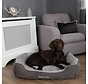 Dog Bed Cozy Box Bed  Grey