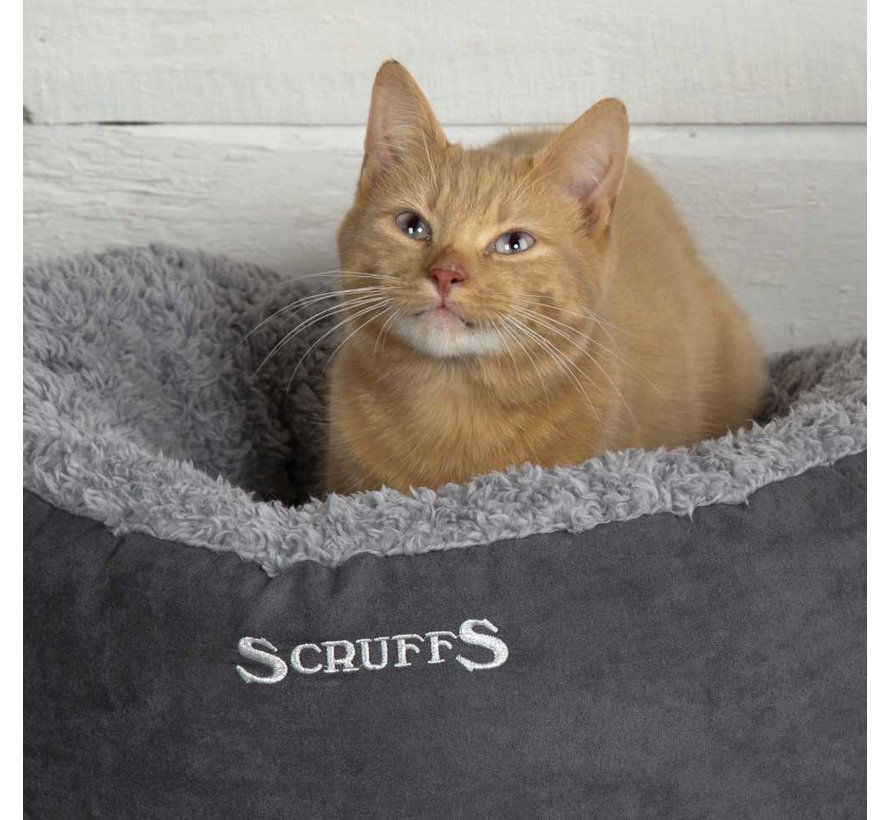Cat Bed Cosy Grey