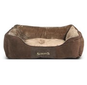 Scruffs Hondenmand Chester Box Bed Chocolate