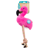 Beco Dog Toy Plush Flamingo