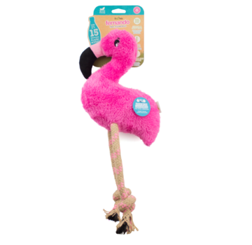 Beco Hondenspeelgoed Pluche Flamingo