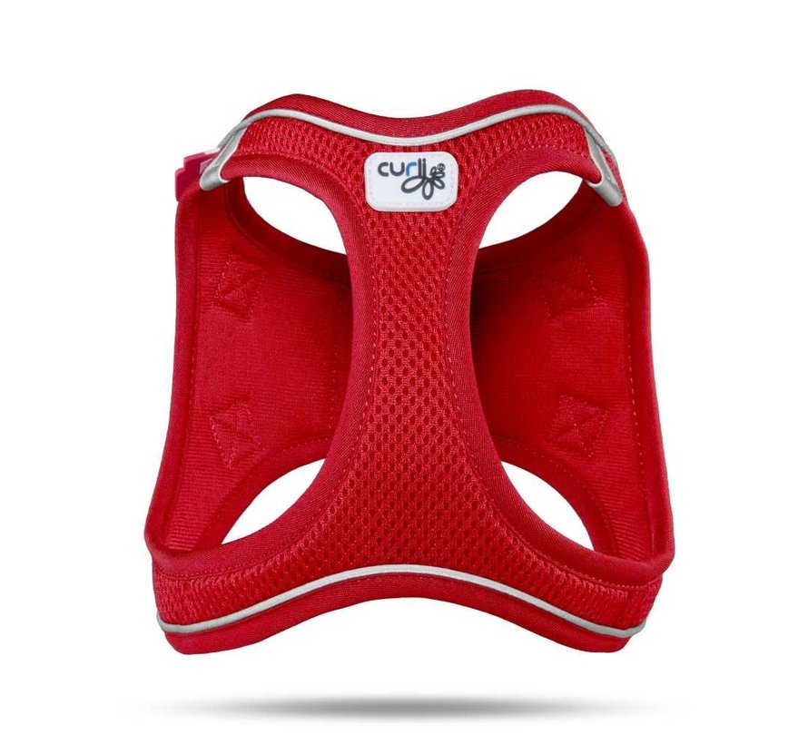 Dog Harness Magnetic Harness Red