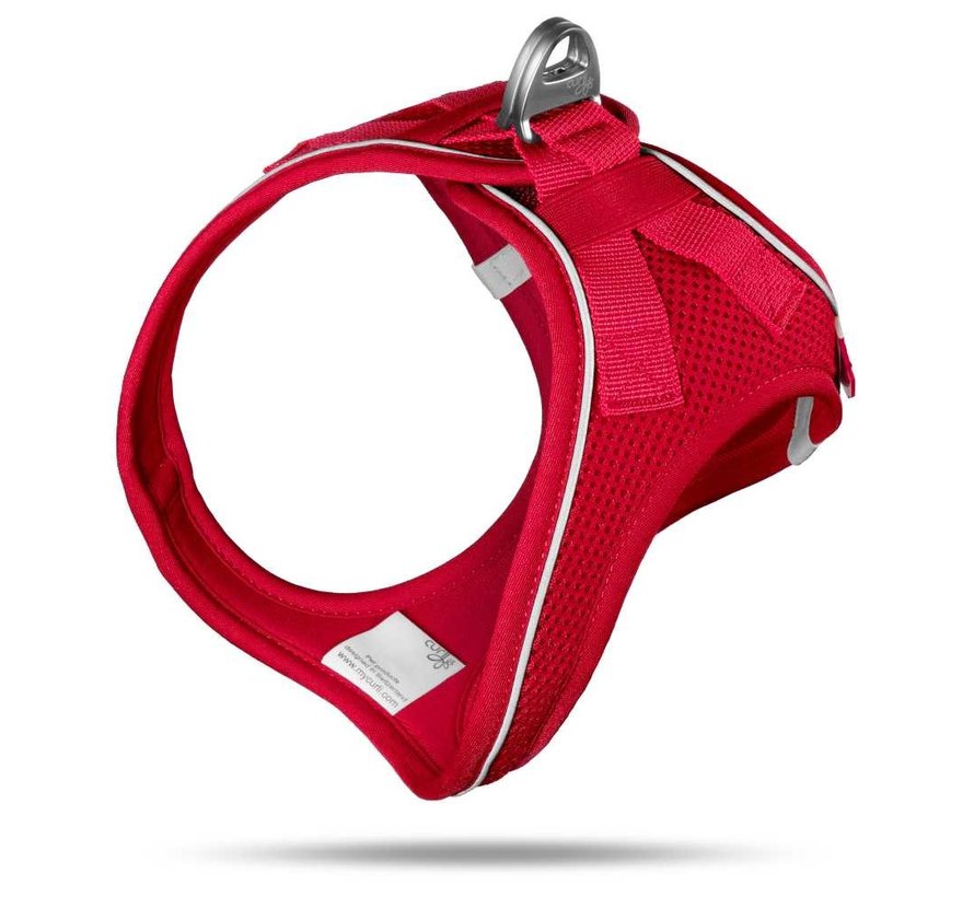 Dog Harness Magnetic Harness Red