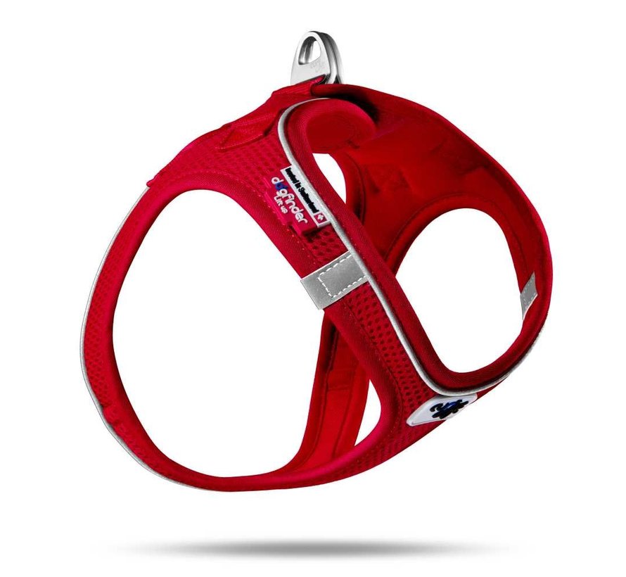 Dog Harness Magnetic Harness Red