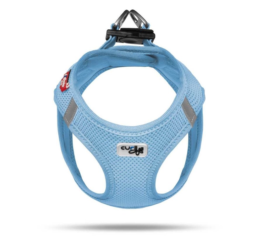 Dog Harness Air-Mesh Harness Light Blue