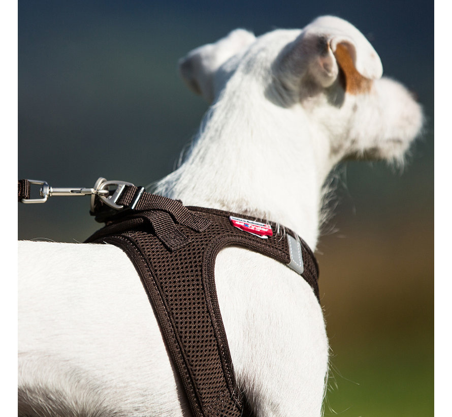 Dog Harness Air-Mesh Harness Brown