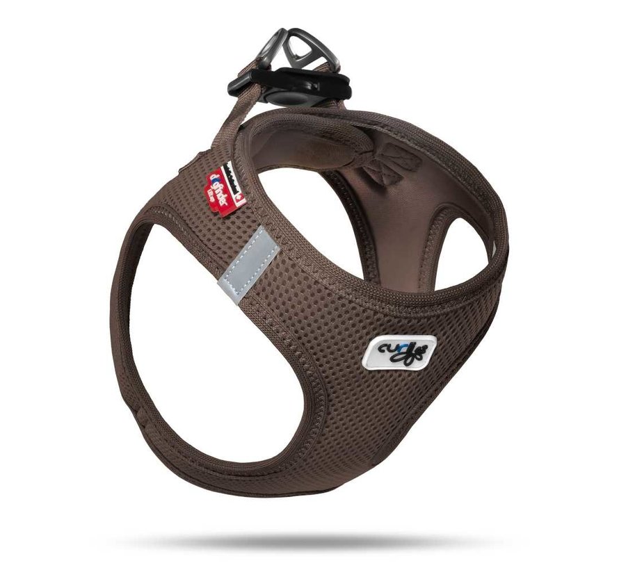 Dog Harness Air-Mesh Harness Brown