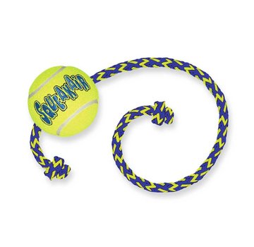 Kong Dog Toy Squeakair Ball with Rope