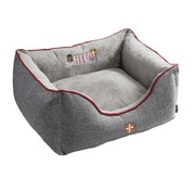 Hunter Dog Bed University Grey