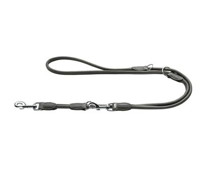 Hunter Training Halsband Hond Round & Soft Grijs