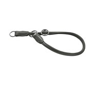 Hunter Training Halsband Hond Round & Soft Grijs