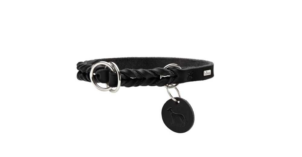 Sliphalsband Hond Solid Education Zwart