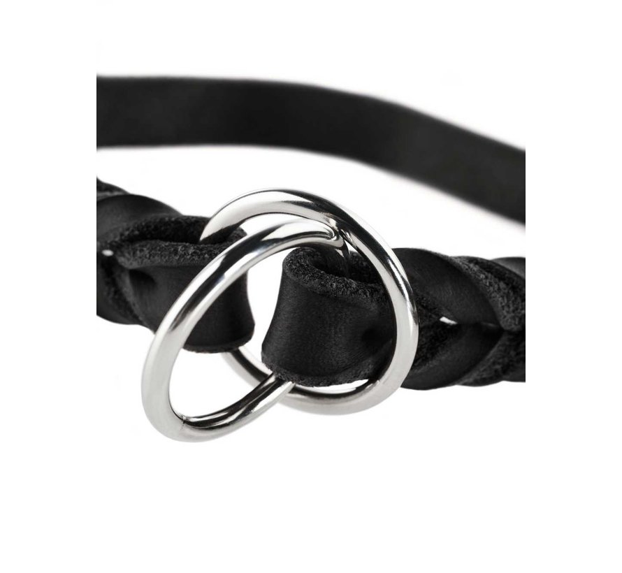 Dog Collar Solid Education Black
