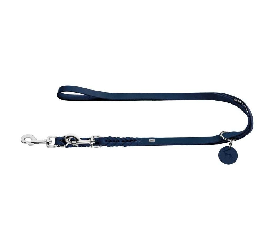 Adjustable Dog Leash Solid Education Dark Blue