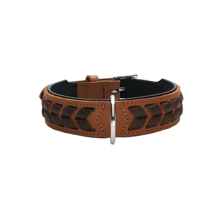 Dog Collar El Paso Cognac