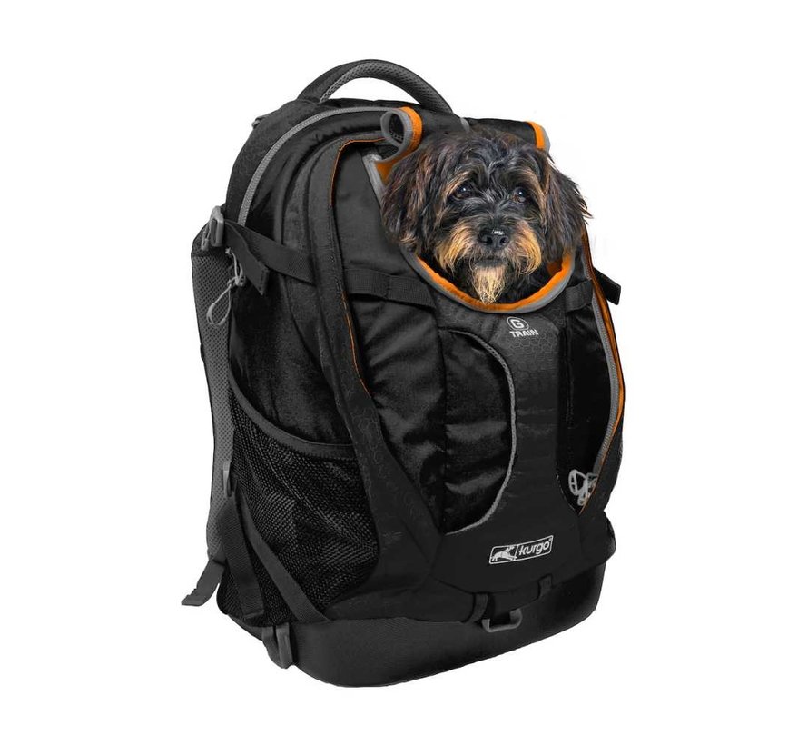 G-Train Dog Backpack Black