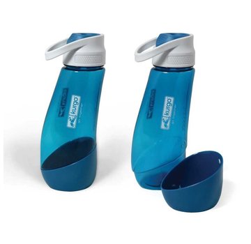 Kurgo Water Bottle Gourd Blue