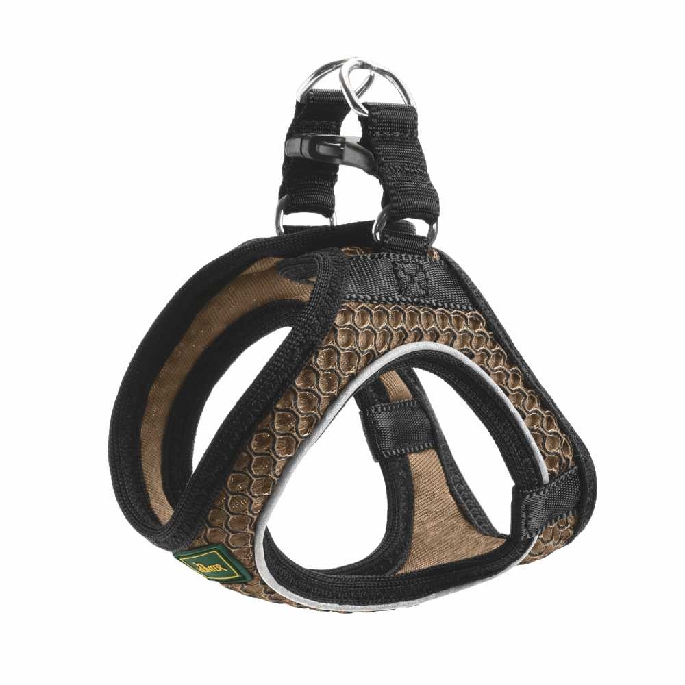 Afbeelding Hunter Harnas Hilo Comfort Bruin - Hondenharnas - 55-60/58-65 cm door Petsonline