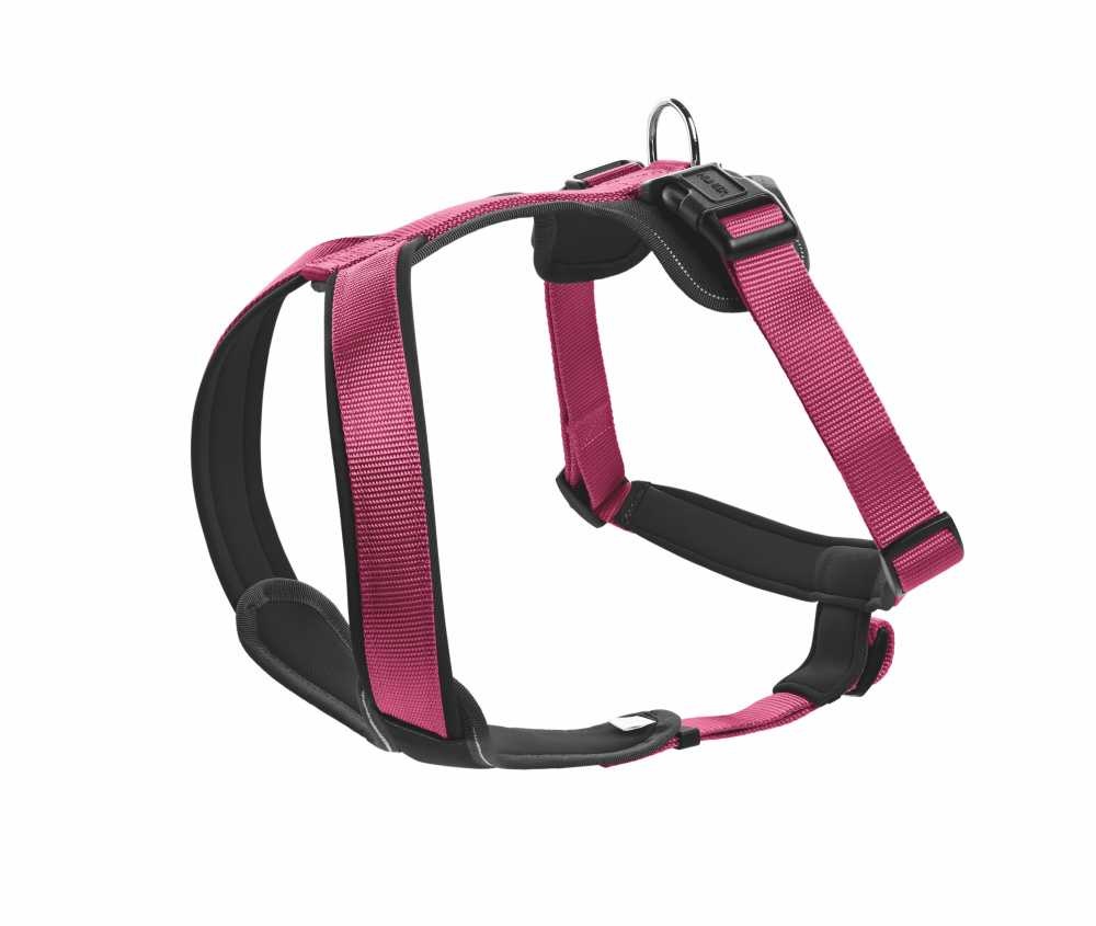 Hunter Dog Harness Neoprene Raspberry