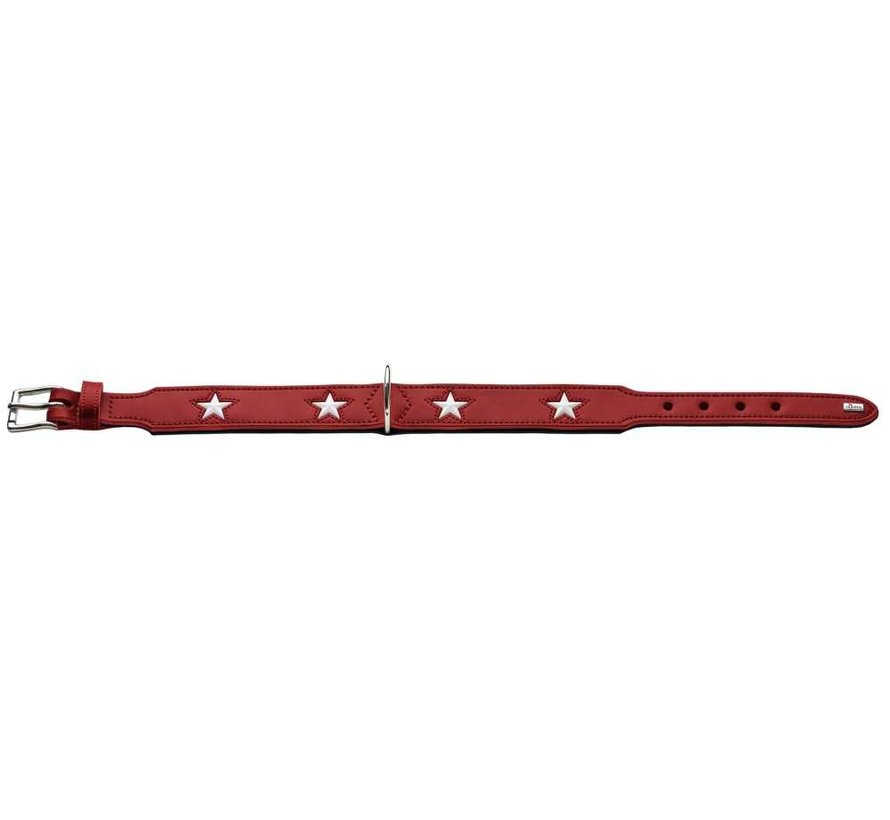 Hondenhalsband Magic Star Rood