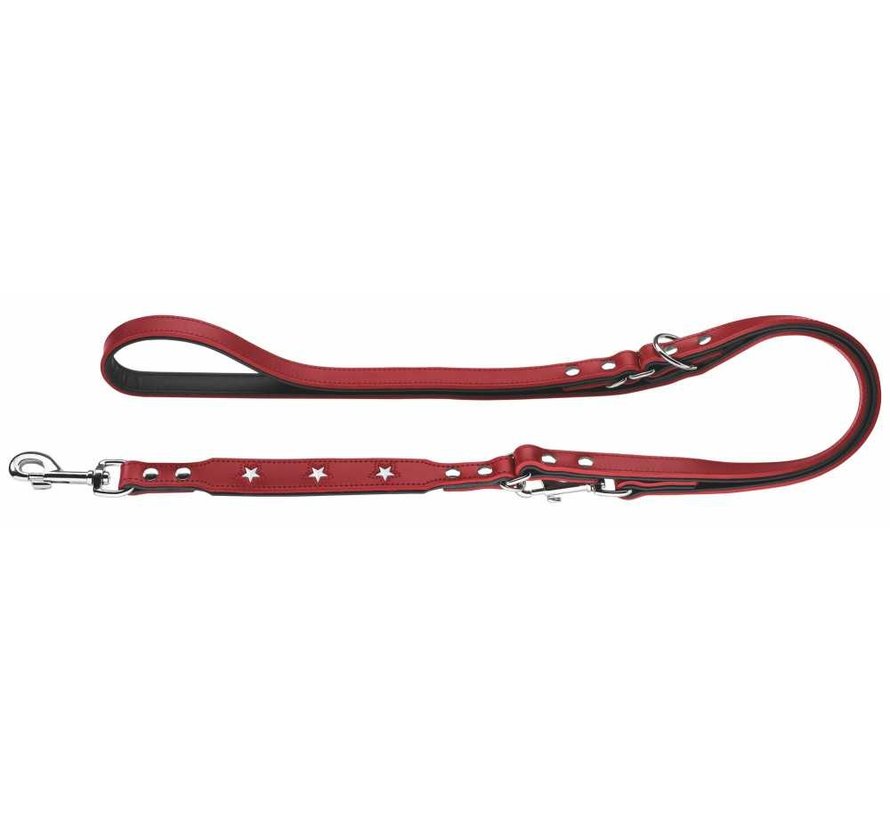 Dog Leash Magic Star Red