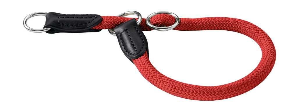 Hunter halsband voor hond freestyle met stop rood 35 cmx8 mm