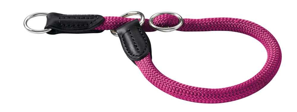 Afbeelding Hunter halsband voor hond freestyle met stop framboos 50 cmx10 mm door Petsonline