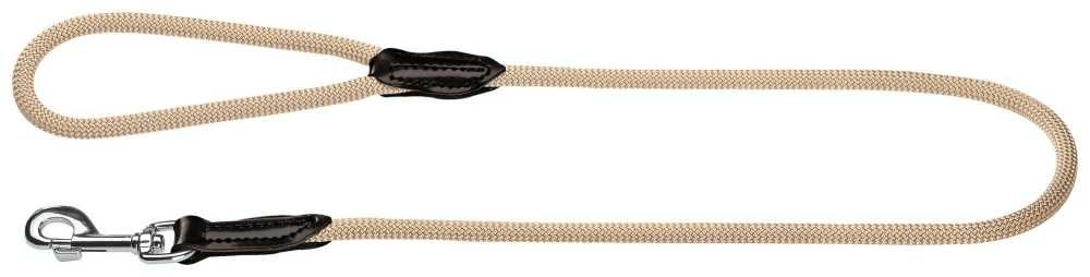 Afbeelding Hunter Hondenriem Freestyle Beige 8mm / 110cm Hondenhalsband & -tuig door Petsonline