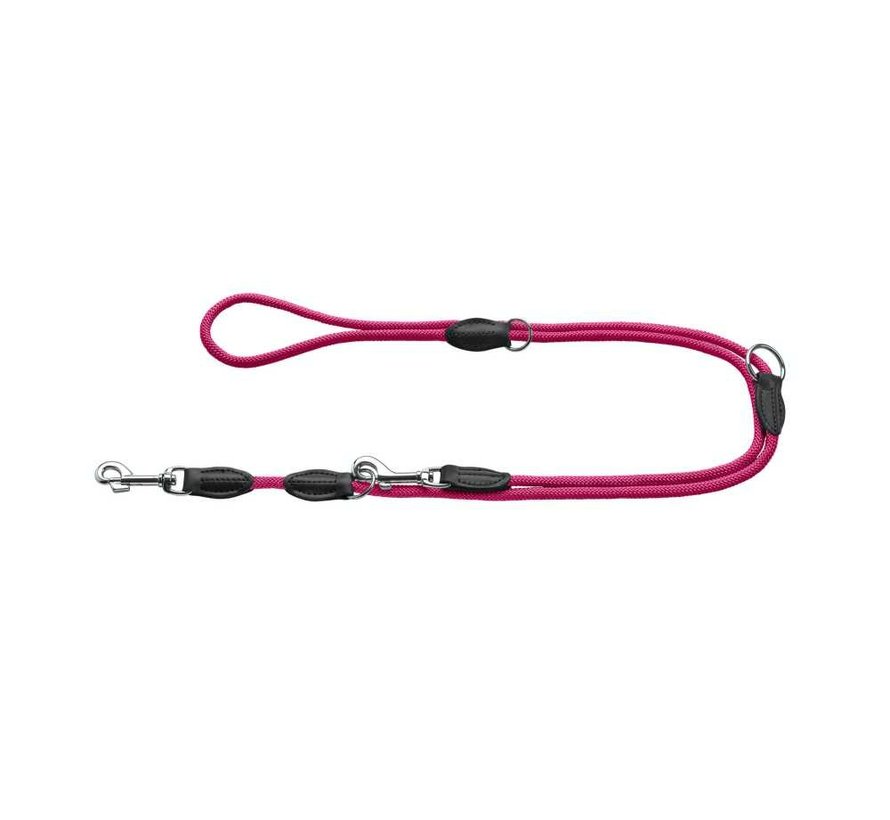 Adjustable Dog Leash Freestyle Raspberry