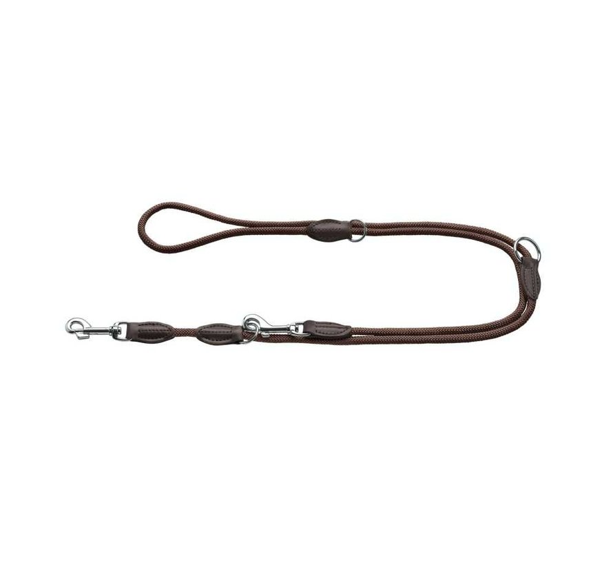 Adjustable Dog Leash Freestyle Brown