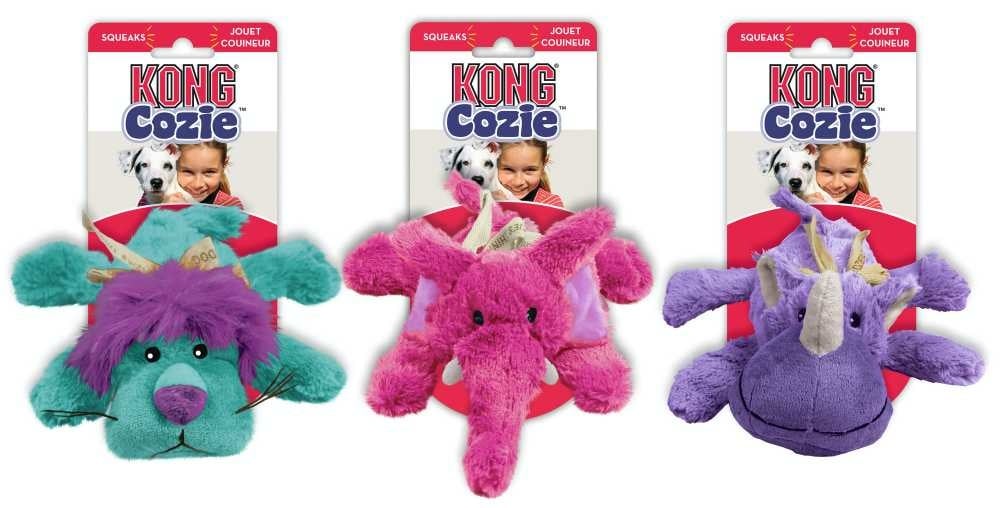 Kong Cozie Brights Hondenspeelgoed