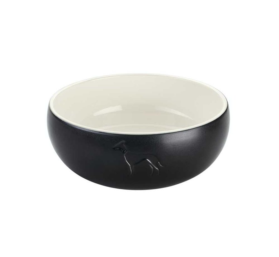 Drinking Bowl / Feeding Bowl Lund Black