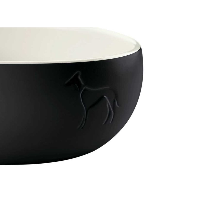 Drinking Bowl / Feeding Bowl Lund Black