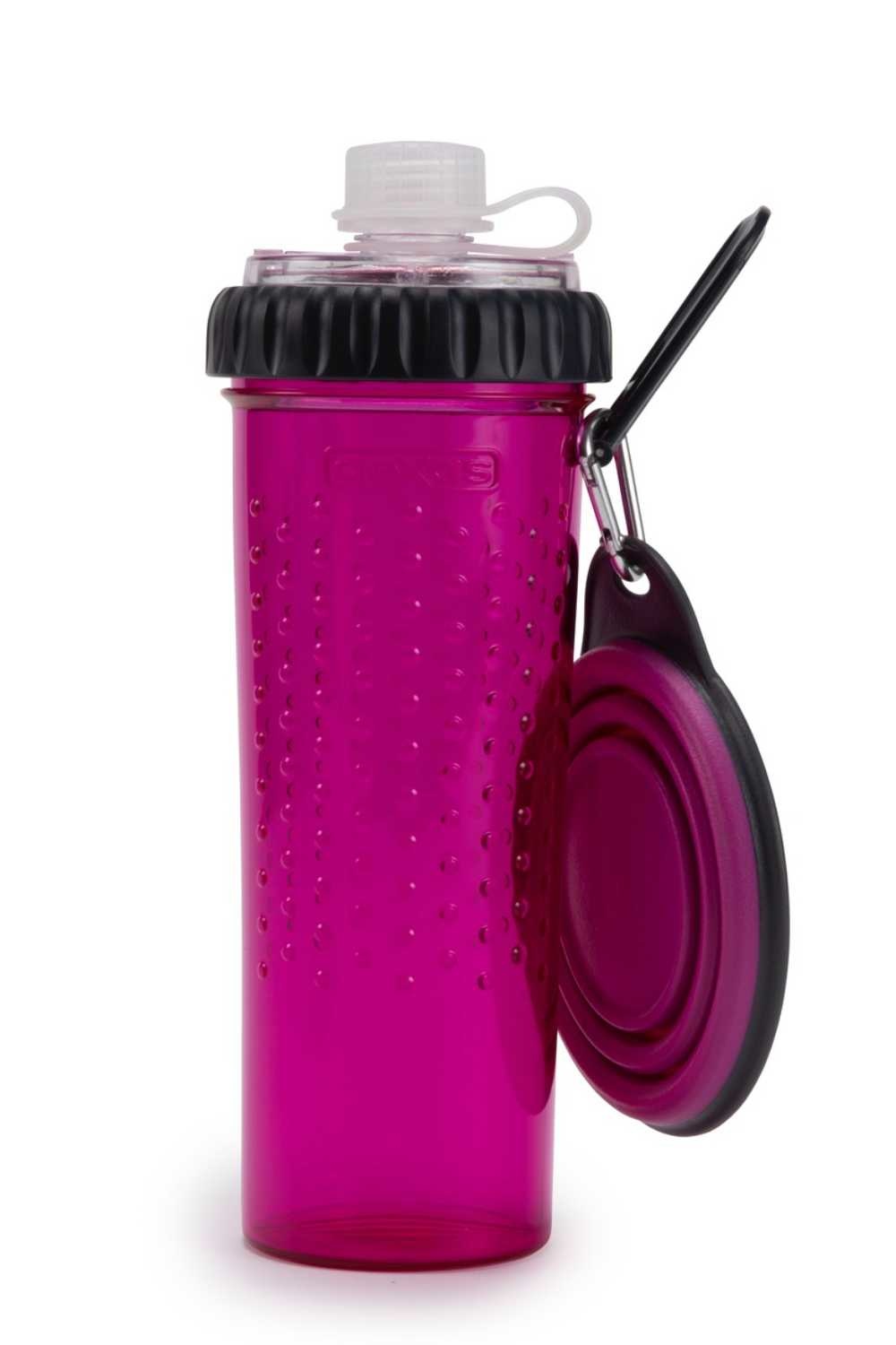 Afbeelding Snack Duo met travel cup Light Grey door Petsonline