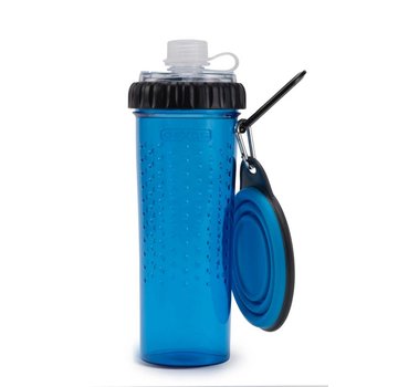 Dexas Snack Duo with travel cup Pro Blue