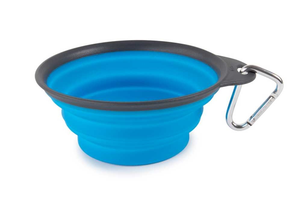 Afbeelding Drinkbak of voerbak Travel Cup Pro Blue door Petsonline