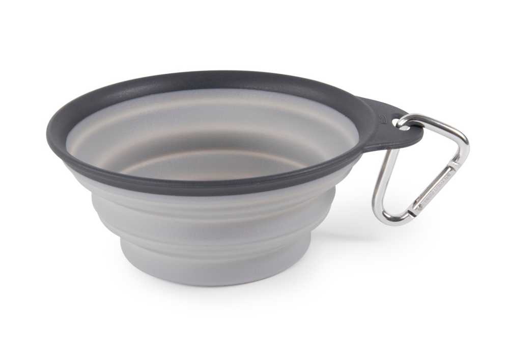 Afbeelding Drinkbak of voerbak Travel Cup Light Grey door Petsonline
