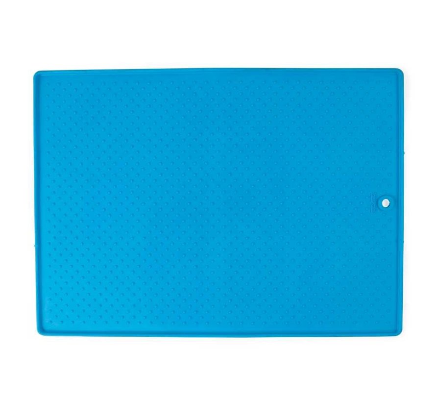 Pet Bowl Grippmat Pro Blue