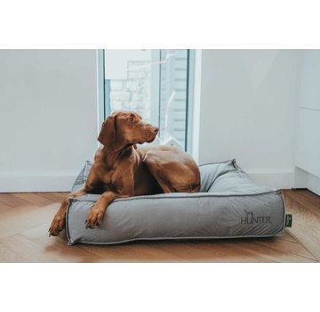 Hunter Dog Cushion Lancaster Grey