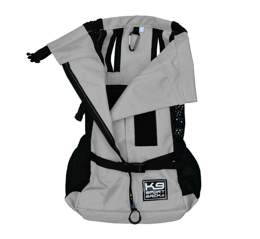 Dog Carrier Backpack Plus Grey 2