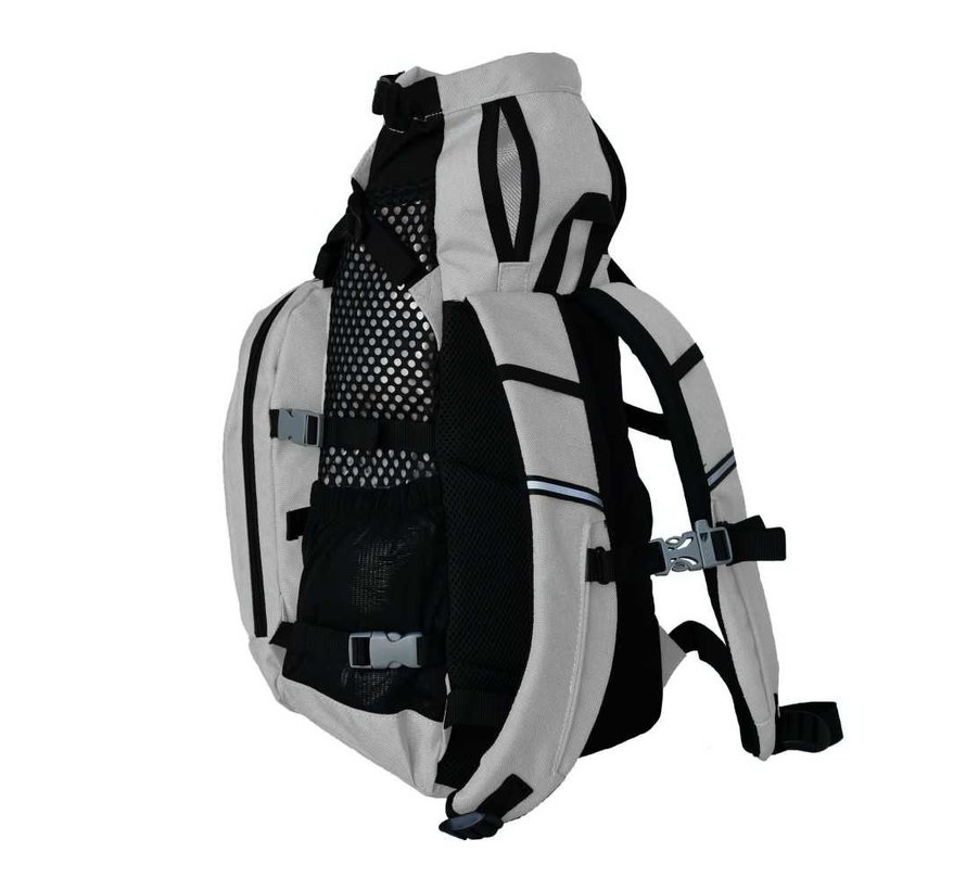 Dog Carrier Backpack Plus Grey 2