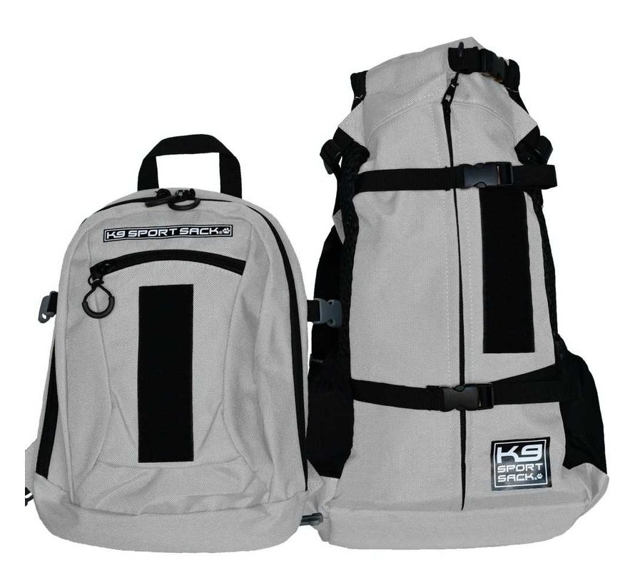 Dog Carrier Backpack Plus Grey 2
